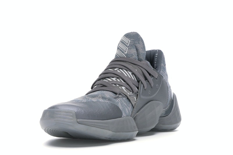 adidas Harden Vol. 4 Grey Three Cloud White