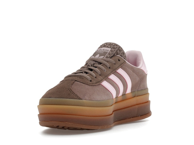 adidas Gazelle Bold Trace Brown Clear Pink (Women's)
