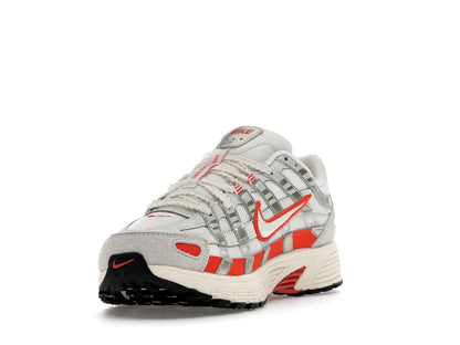 Nike P-6000 Sail Pale Ivory Light Bone Picante Red (Women's)