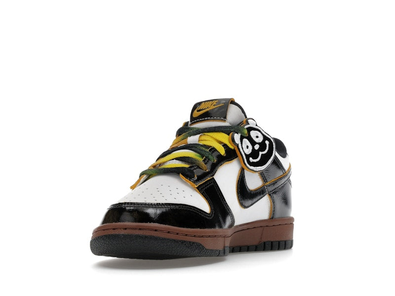 Nike Dunk Low SE Panda-Monium White Black Fauna Brown (GS)