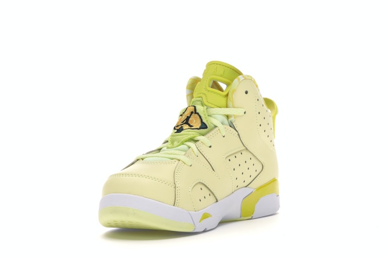 Jordan 6 Retro Dynamic Yellow Floral (PS)