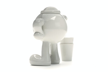 James Jarvis Glazed Porcelain Teapot White