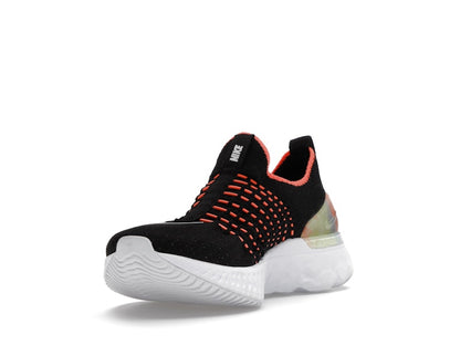 Nike React Phantom Run Flyknit Premium Black Bright Mango (Women's)