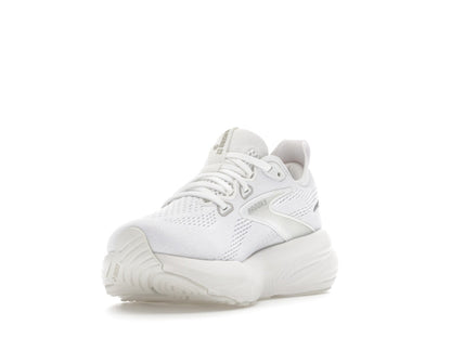 Brooks Glycerin 22 White White Grey (Women's)