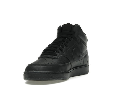 Nike Court Vision Mid Next Nature Triple Black