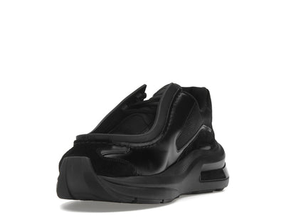 Prada Brushed Leather Sneakers Bike Fabric Suede Black