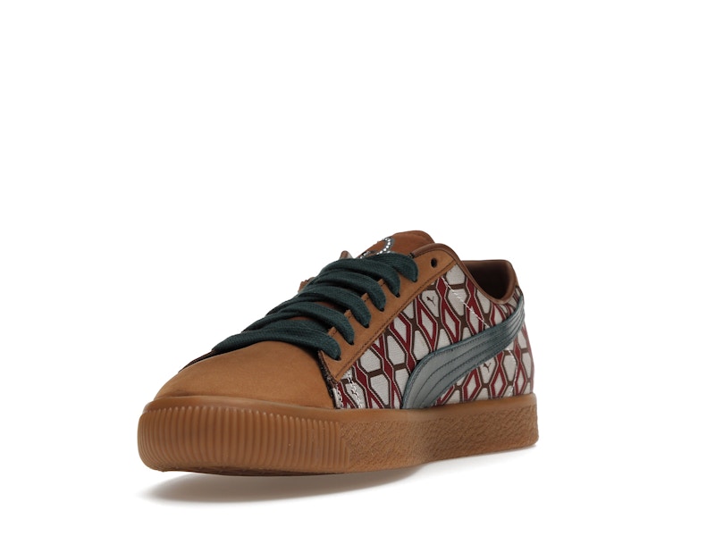 Puma Clyde Tassle Dapper Dan Frair Brown