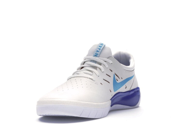 Nike SB Nyjah Summit White Light Blue Fury