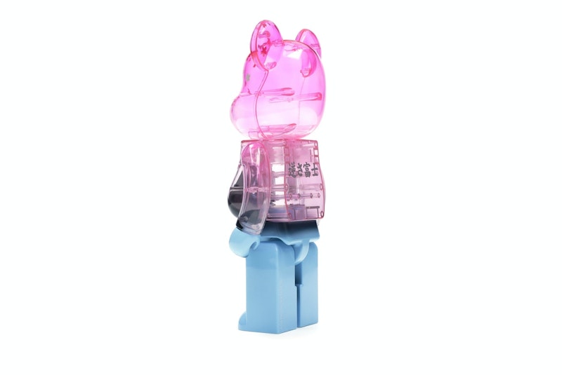 Bearbrick Inverted Mt. Fuji 400% Pink/Blue