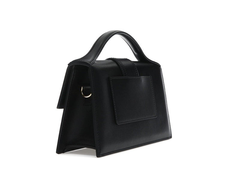 Jacquemus Le Grand Bambino Crossbody Strap Handbag Black