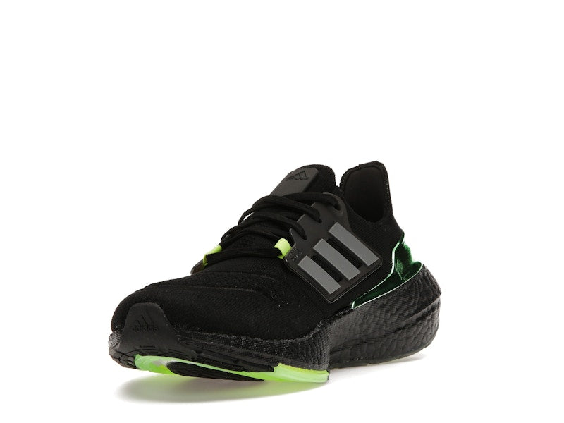 adidas Ultra Boost 22 Black Iron Metallic Beam Green