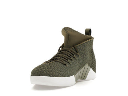 Jordan 15 Retro PSNY Woven Olive