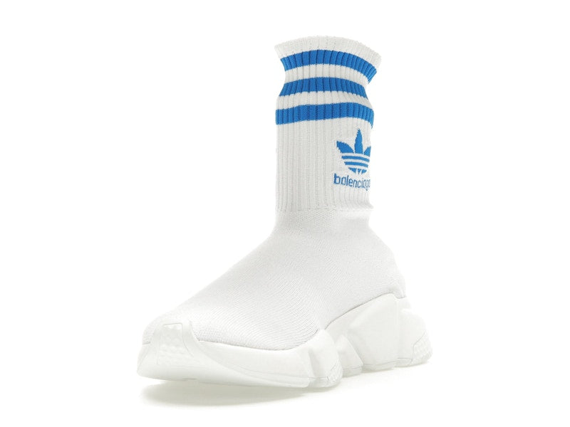 Balenciaga x adidas Speed Trainer White Blue