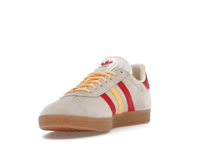 adidas Gazelle White Spark Scarlet (Women's)