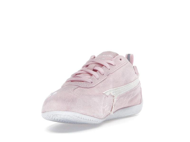 Balenciaga x Puma Speedcat Suede Distressed Pink White