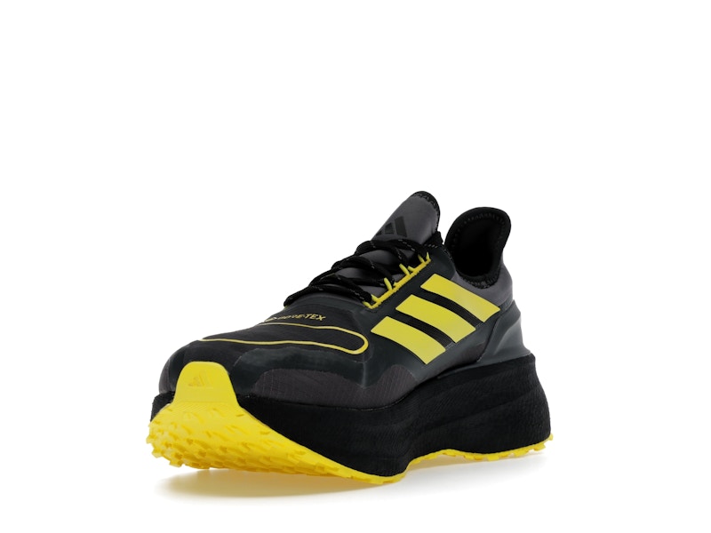 adidas Ultra Boost 5 Gore-Tex Carbon Black Grey Yellow