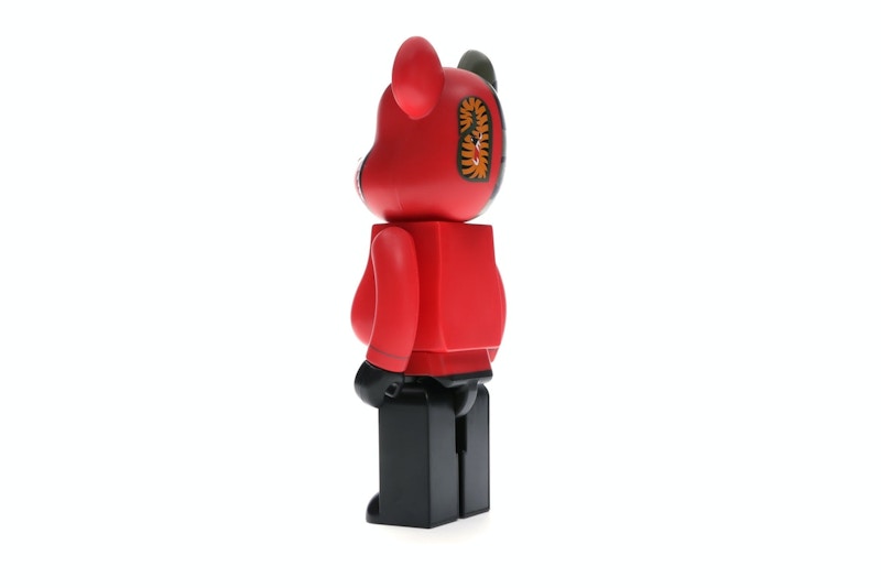 Bearbrick A Bathing Ape 1st Camo Shark 400% Red