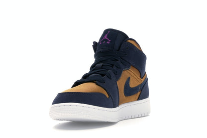 Jordan 1 Mid Obsidian Desert Ochre (GS)
