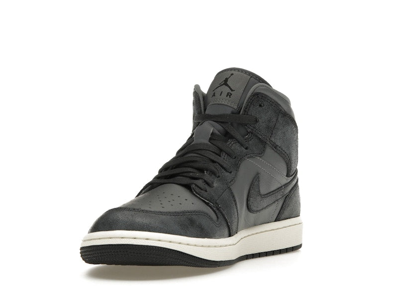 Jordan 1 Mid Distressed Smoke Grey (Women's)