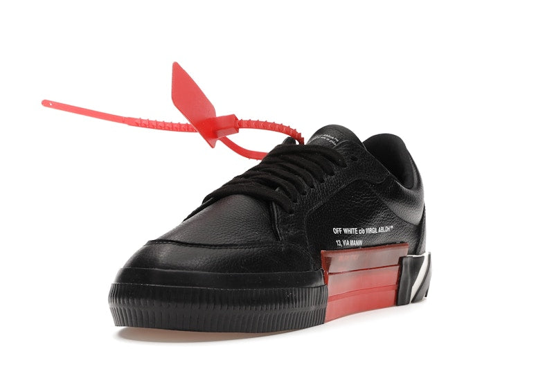 OFF-WHITE Vulc Low Black White SS20