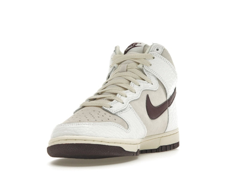 Nike Dunk High Light Orewood Brown Burgundy Crush (Women's)
