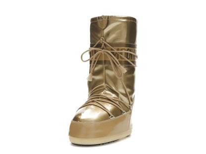 Moon Boot Icon Vinile Boot Metallic Gold