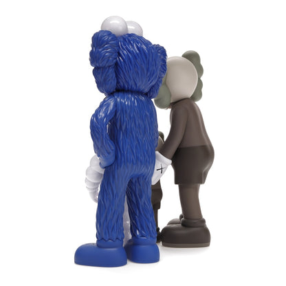 KAWS Family Vinyl Figures Brown/Blue/White