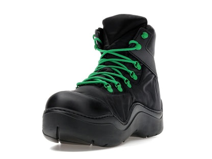 Bottega Veneta Puddle Bomber Black Green
