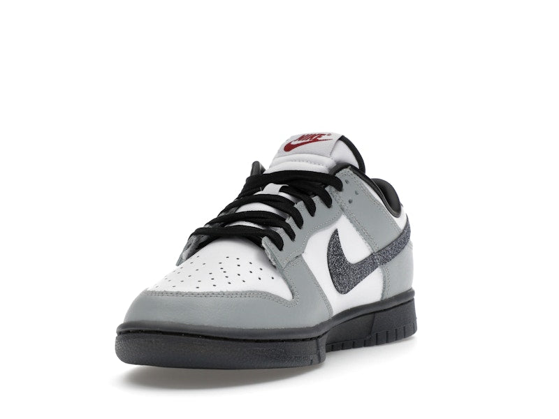 Nike Dunk Low LX Glitter Swoosh White Light Smoke Grey (Women's)