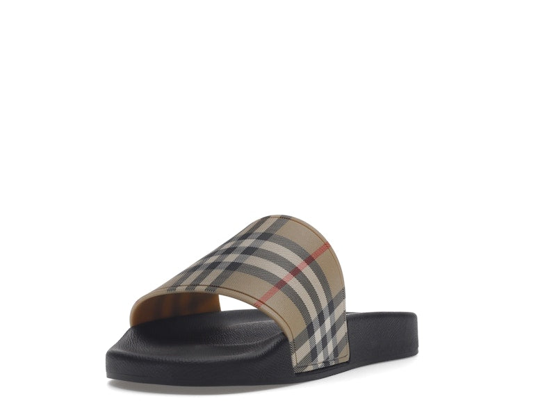 Burberry Vintage Check Slides Archive Beige