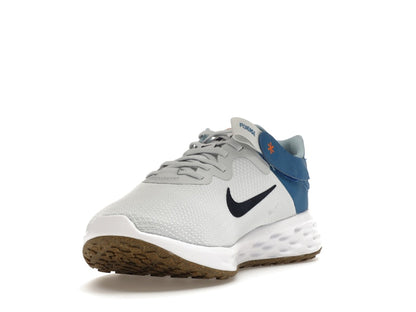 Nike Revolution 6 FlyEase Next Nature Pure Platinum Dark Marina Blue
