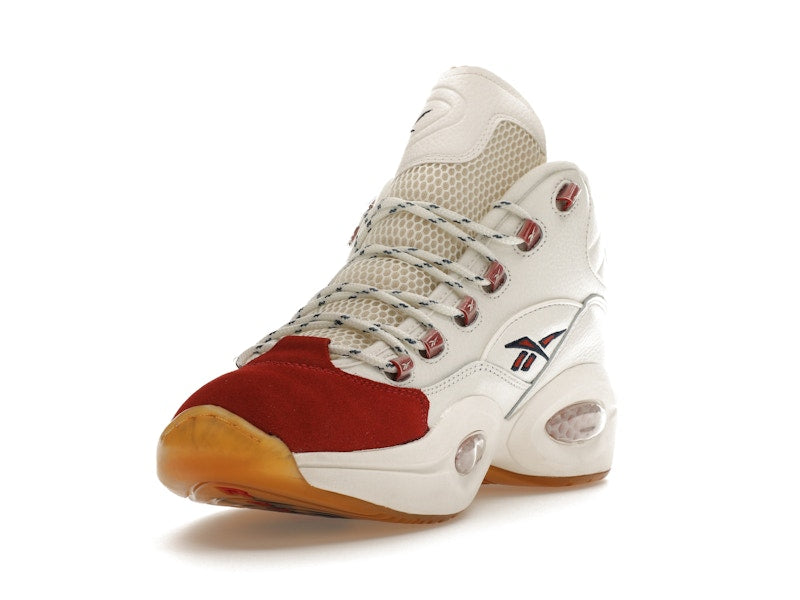 Reebok Question Mid Vintage Red Toe