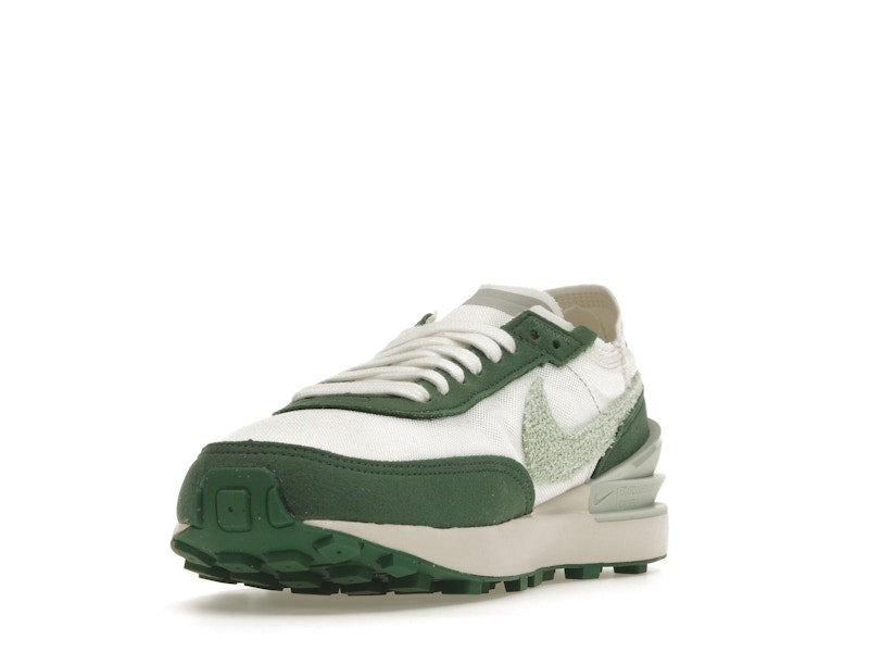 Nike Waffle One Summit White Moon Fossil Gorge Green Honeydew (Women's)