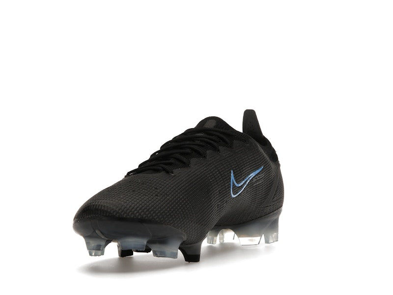 Nike Vapor 14 Elite FG Flyknit Black Iron Grey Blue