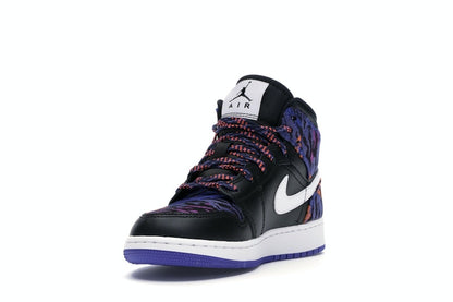 Jordan 1 Mid Multi-Color Tiger Stripe (GS)