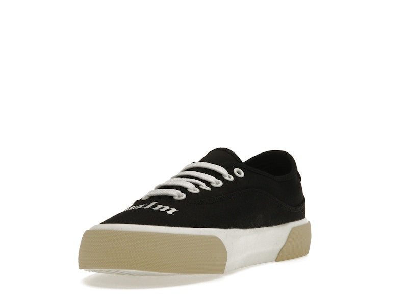 Palm Angels Low Top Logo Black White