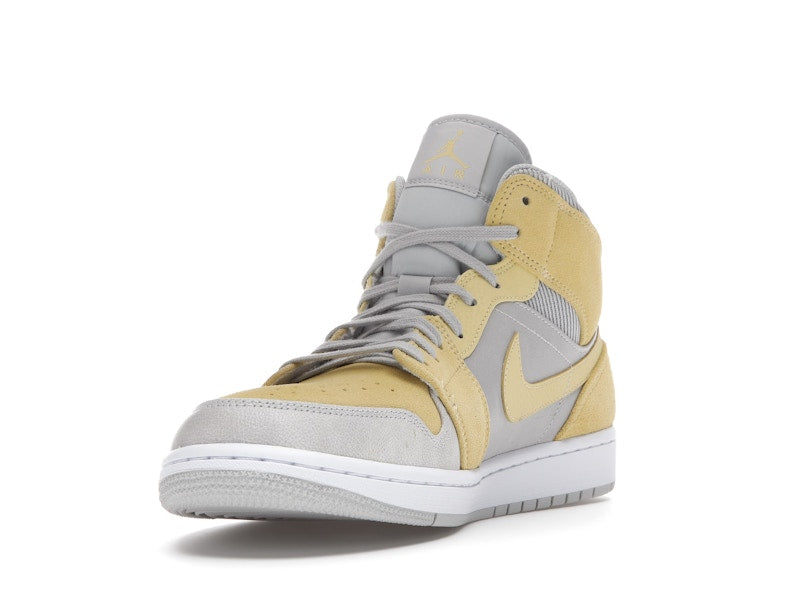 Jordan 1 Mid Mixed Textures Yellow
