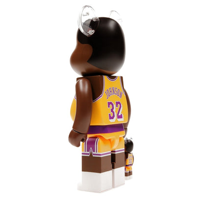 Bearbrick NBA Magic Johnson (Los Angeles Lakers) 100% & 400% Set