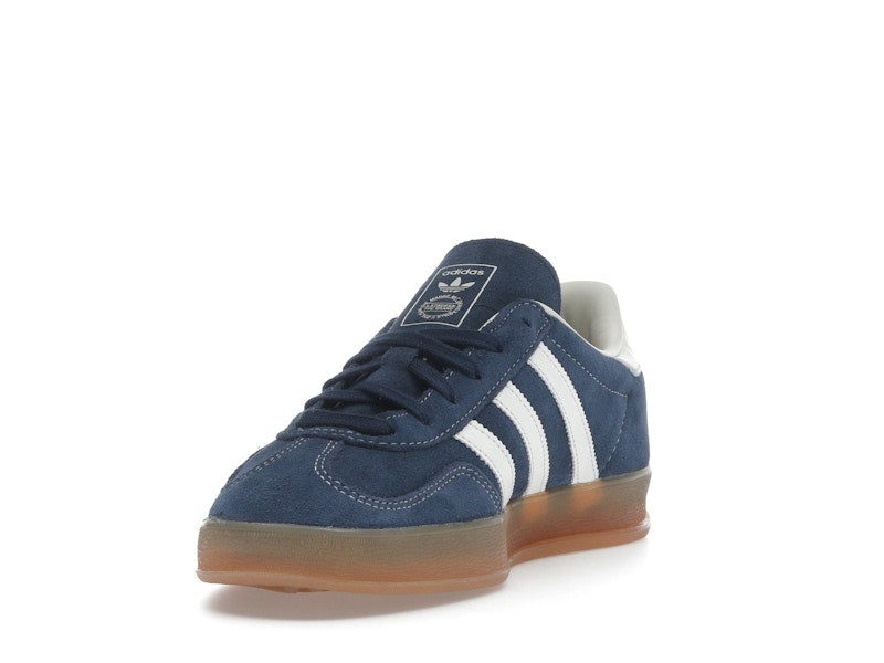 adidas Gazelle Indoor Night Indigo Off White Gold Metallic