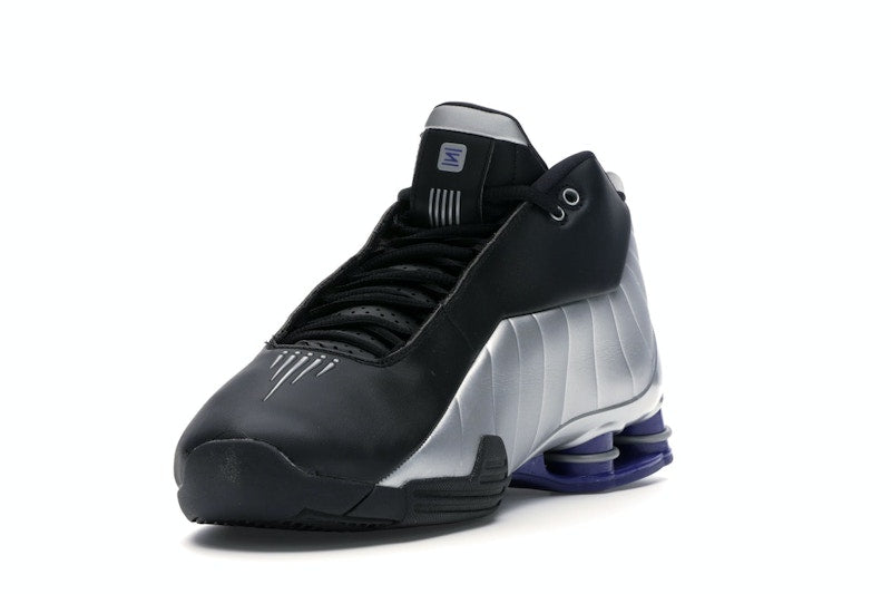 Nike Shox BB4 Black Silver Lapis