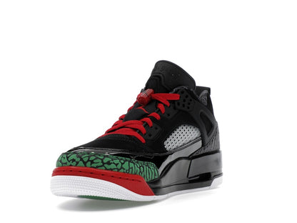 Jordan Spizike Low Black Classic Green White Varsity Red