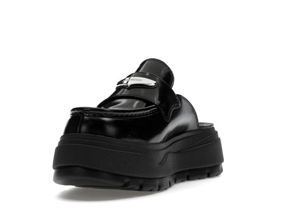 Jordan Mule Black Metallic Silver (Women's)