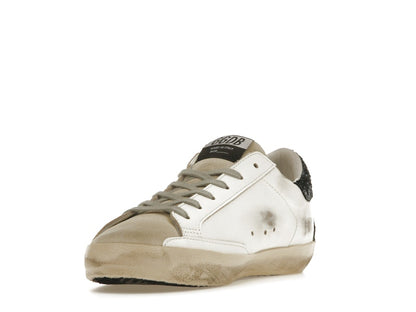 Golden Goose Super-Star White Blue Glitter (Women's)
