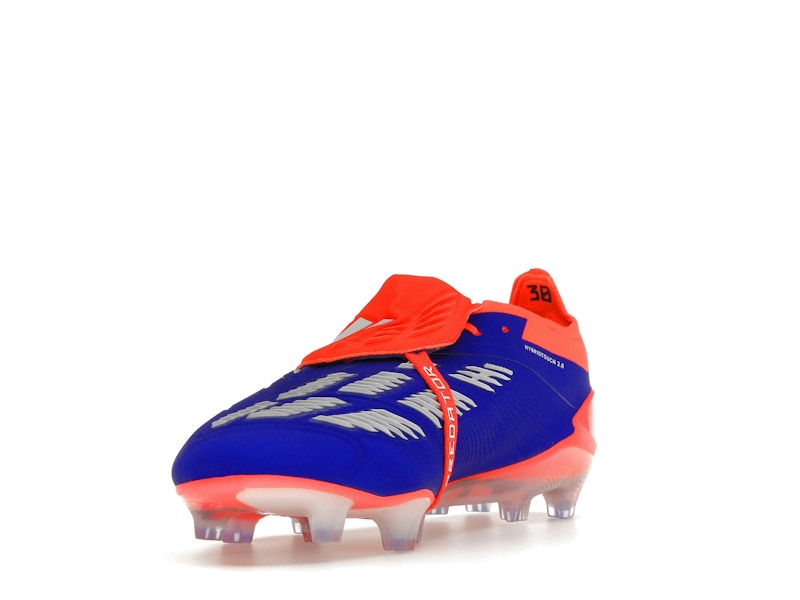 adidas Predator Elite Foldover Tongue FG Lucid Blue Solar Red