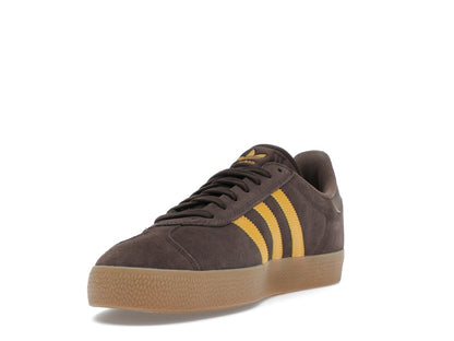 adidas Gazelle ADV Dark Brown Preloved Yellow