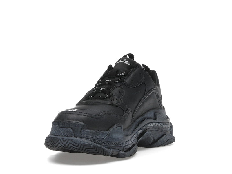 Balenciaga Triple S Black White Graffiti