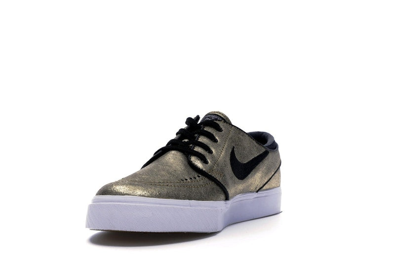 Nike SB Stefan Janoski Zoom Leather Metallic Gold