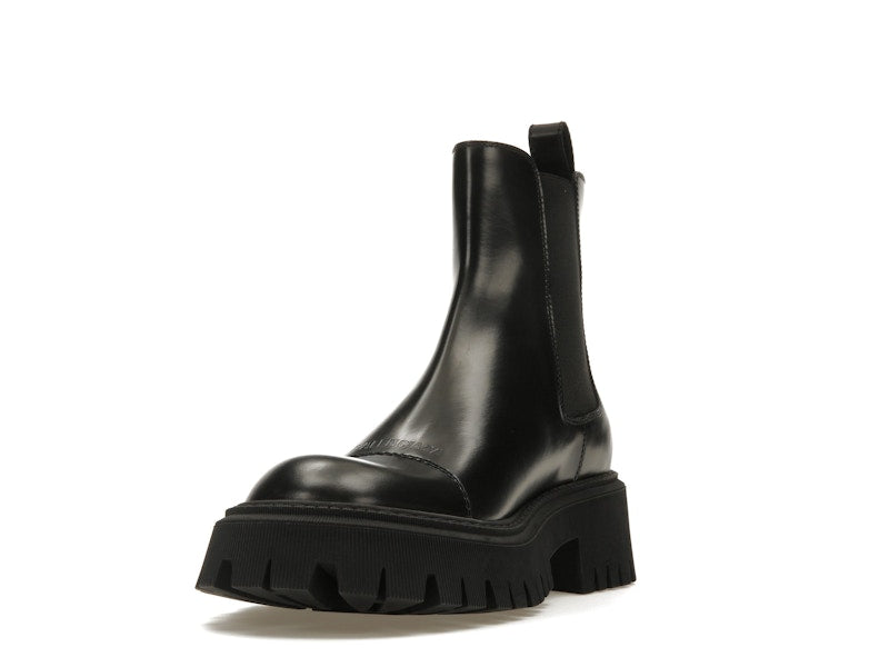 Balenciaga Tractor 20mm Boot Black