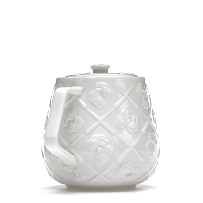 KAWS Ceramic Teapot White