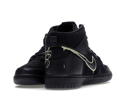 Nike SB Dunk High FAUST Black Gold